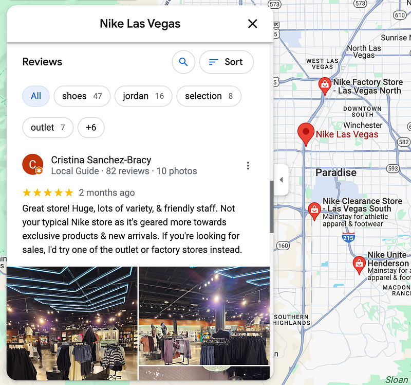 Stop collecting ‘shop’ reviews — individual product reviews only.