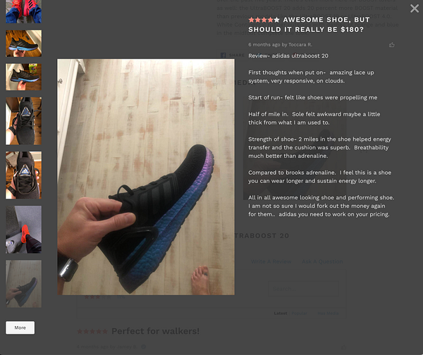 Rapid Reviews updated product media app block widget for Shopify