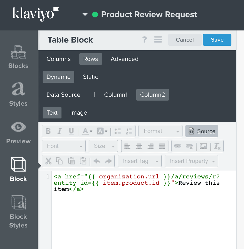 Shopify Product Reviews Klaviyo Email Support